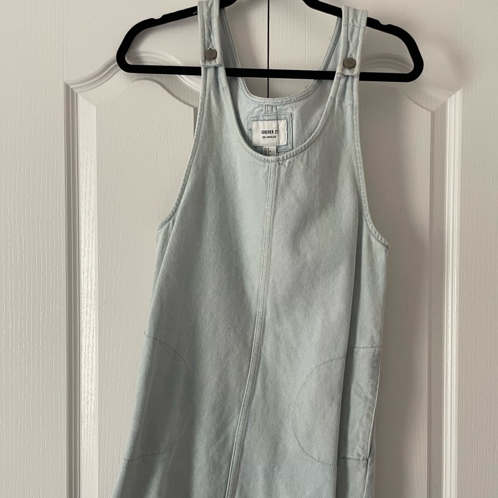 Forever 21 💙 Soft Blue Denim Dress